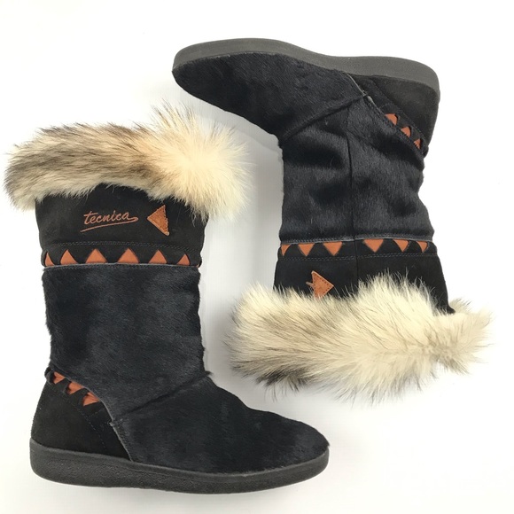 Tecnica Shoes - Tecnica Womens Fur Goat hair Boots made in Italy